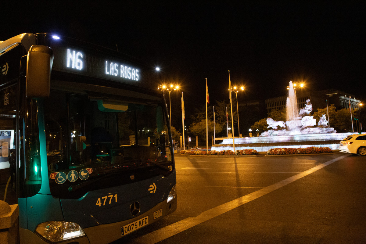 La emt de madrid prolonga la linea nocturna n6