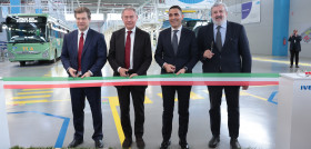 Iveco bus inaugura una planta de produccion de autobuses en italia