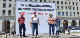 Ugt y ccoo reivindican de nuevo la jubilacion anticipada para los conductores profesionales