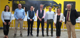 El bei visita las palmas para conocer los avances de la metroguagua