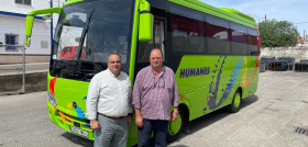 Autocares humanes estrena un prestij sx de temsa