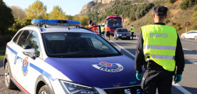 La ertzaintza se suma a los controles en el transporte escolar