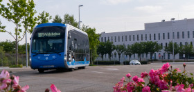 La emt de madrid comienza a operar la primera linea brt