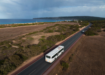 Se duplica la cifra de usuarios de los autobuses de formentera