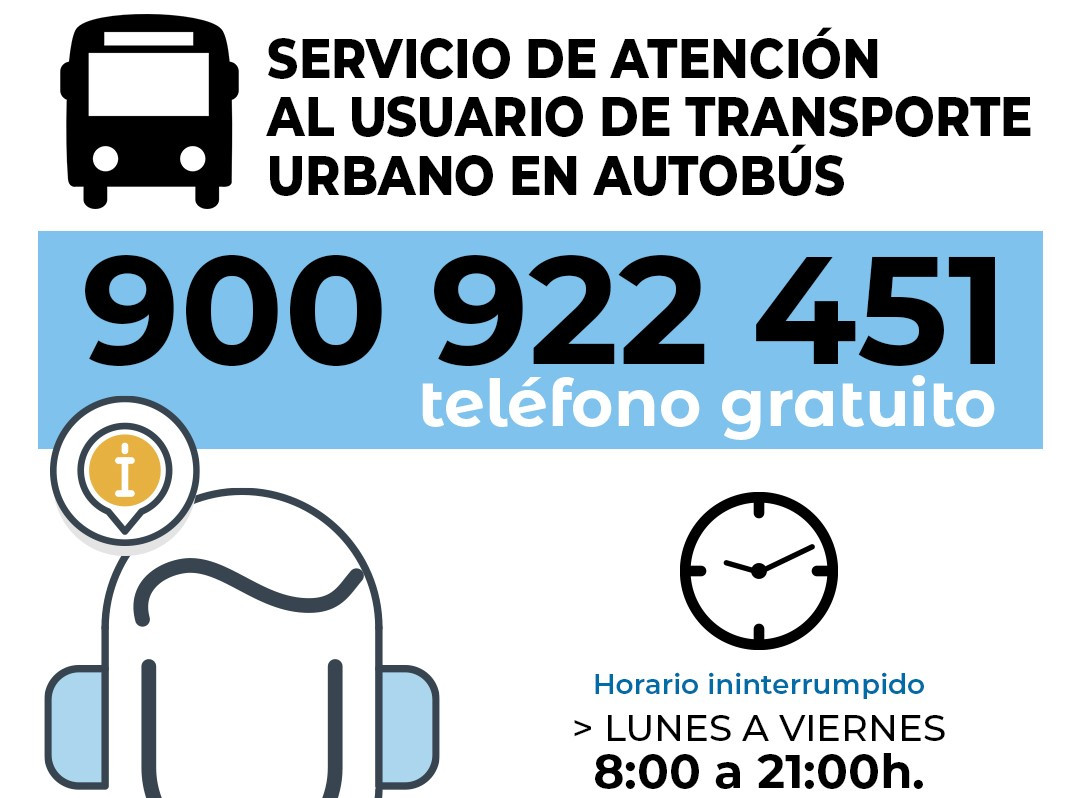 Salamanca de transportes habilita un telefono gratuito de atencion a los usuarios