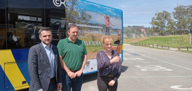 Asturias amplia el servicio especial de transporte publico a la playa de rodiles