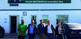 Grupo zenises y zc rubber inauguran su primer trucks bus stop en madrid