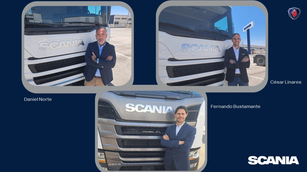 Scania iberica refuerza su equipo con dos nuevos directivos