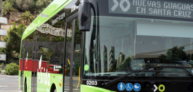 El uso de los autobuses de santa cruz crece casi un 44 hasta junio