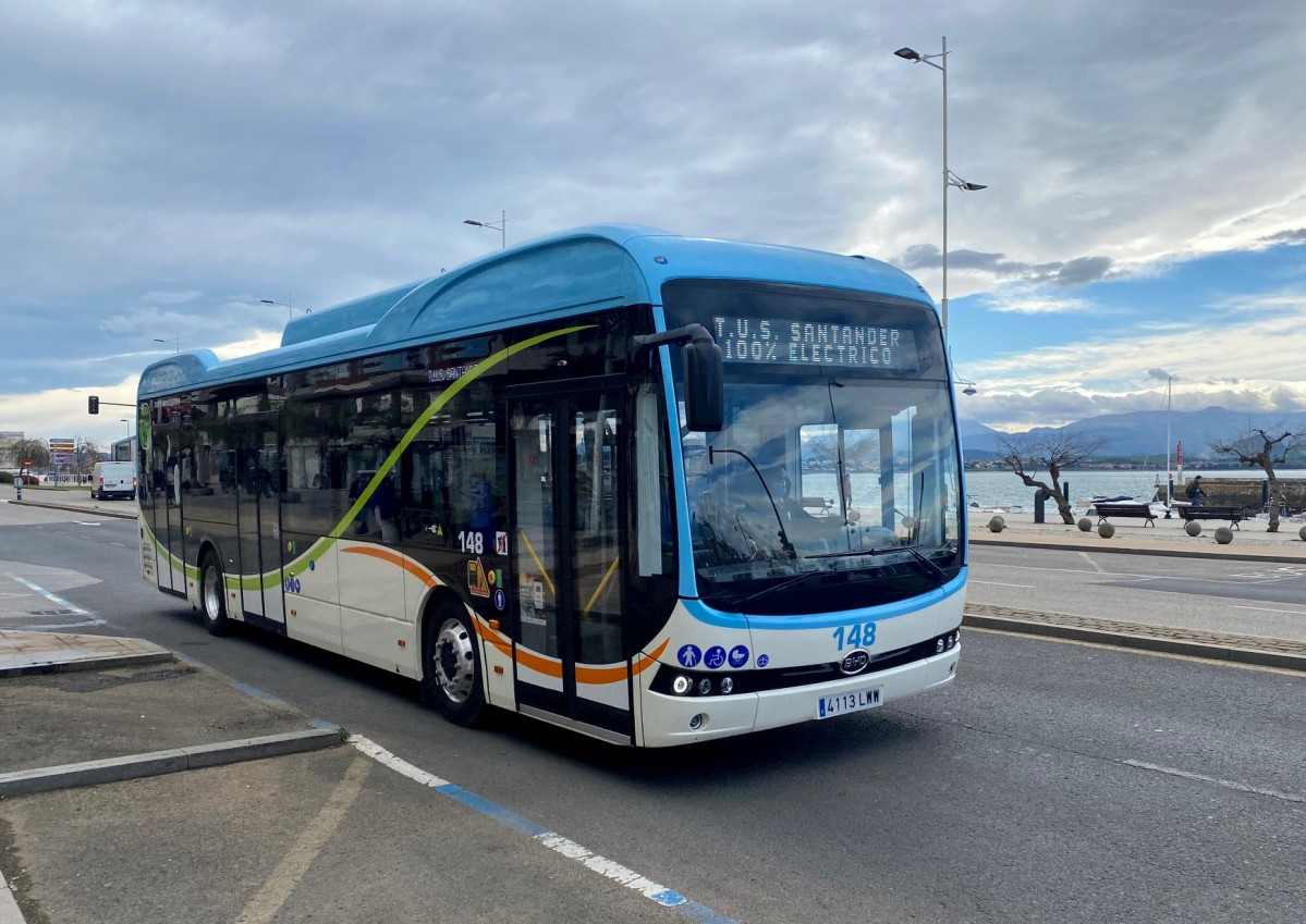 El tus de santander licita el contrato para comprar dos autobuses electricos