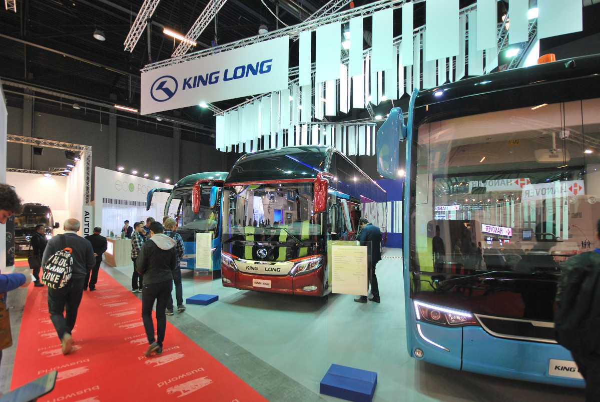 King long expondra modelos exclusivamente electricos en busworld