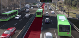 Madrid firma el convenio para construir el carril bus vao de la a2