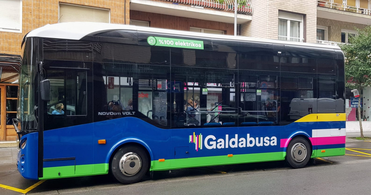 Galdacano estrena un transporte publico con dos lineas