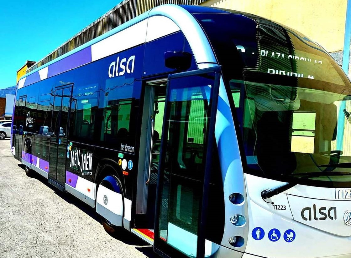 Alsa incorporara en jaen otro autobus electrico en septiembre