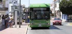 Rota estrena un autobus electrico de king long