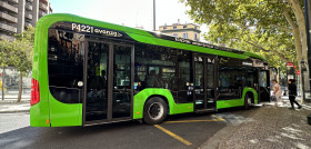 Avanza retoma las pruebas del autobus electrico ecitaro en zaragoza