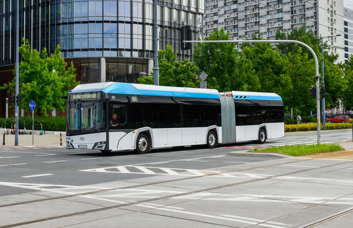 Solaris expondra en busworld el autobus articulado de hidrogeno