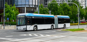 Solaris expondra en busworld el autobus articulado de hidrogeno