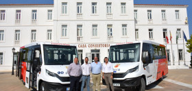 El transporte publico de san roque incorpora dos microbuses iveco