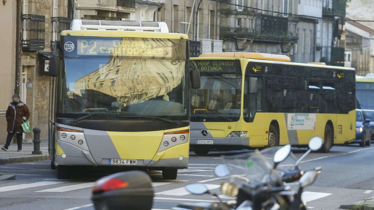 Santiago de compostela acuerda renovar 12 autobuses de la flota