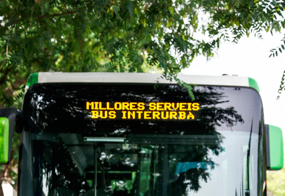 Cataluna invierte dos millones en mejorar 15 lu00edneas interurbanas de autobus