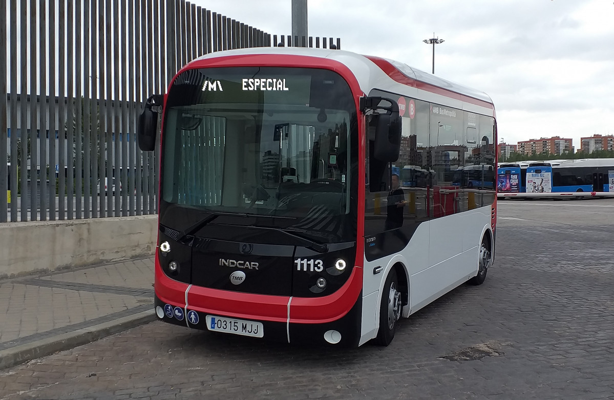 Indcar presenta a atuc el nuevo minibus electrico bluebus