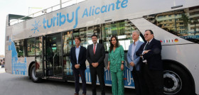 Vectalia presenta un autobus man para el servicio turistico de alicante