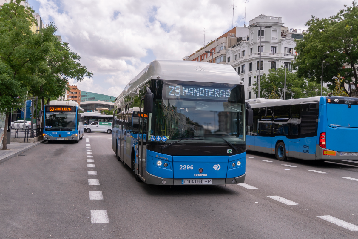 La emt de madrid registra datos historicos en septiembre