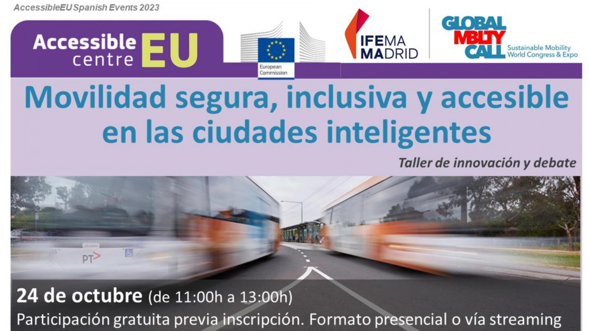 Accessibleeu organiza una jornada europea sobre movilidad en global mobility call