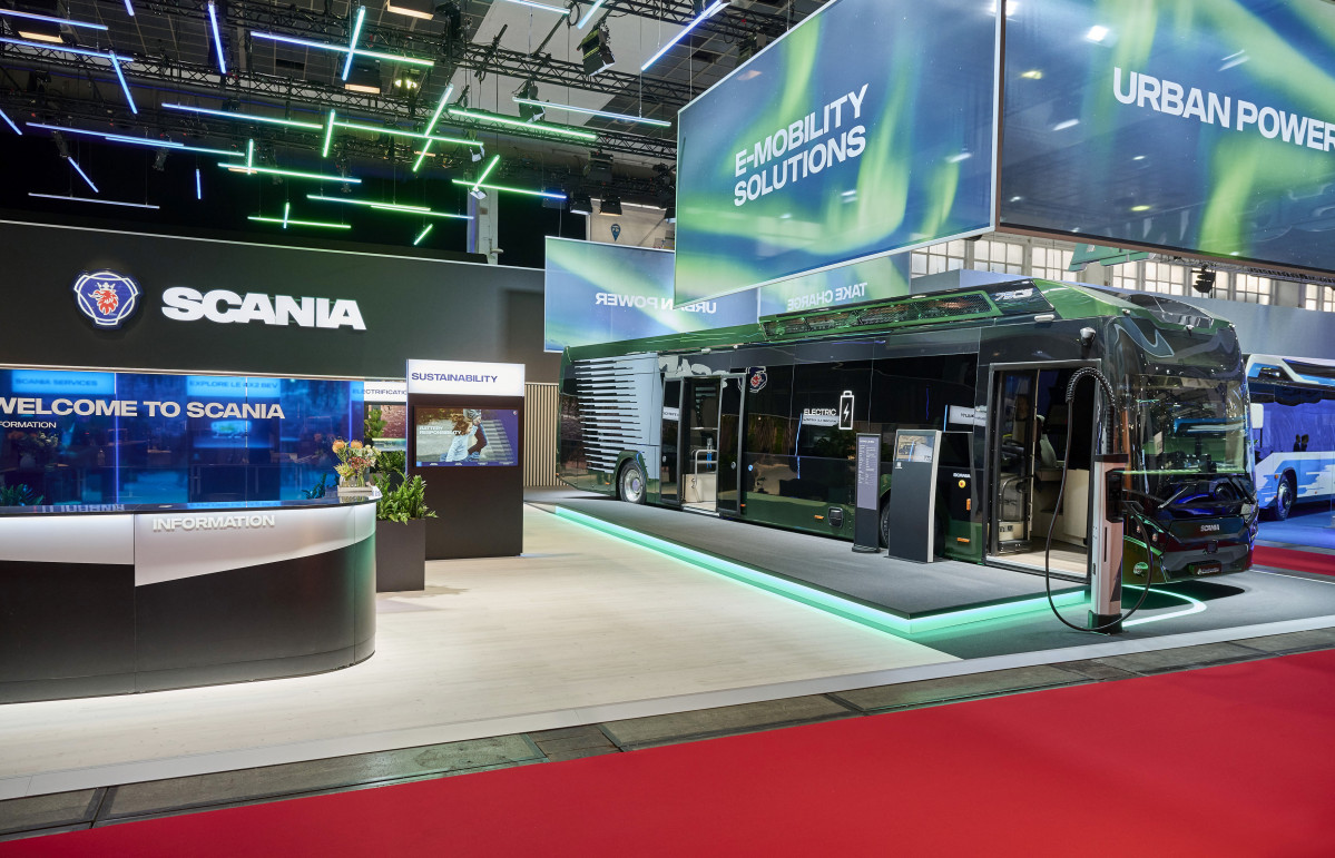 Scania lanza una nueva plataforma de autobuses electricos en busworld