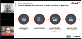 Webfleet celebro un webinar sobre el nuevo tacografo inteligente