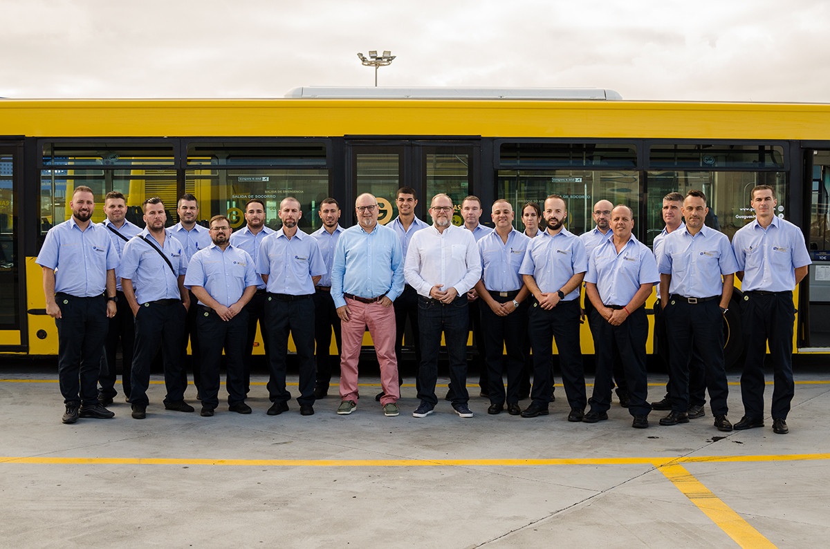 Guaguas municipales incorpora 18 nuevos conductores a su plantilla