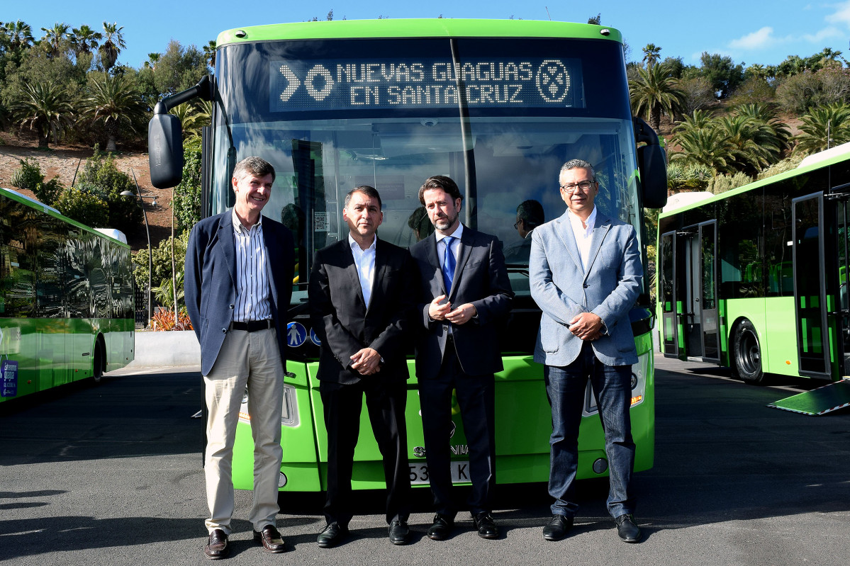 La cifra de usuarios del autobus de santa cruz crece un 47 hasta octubre