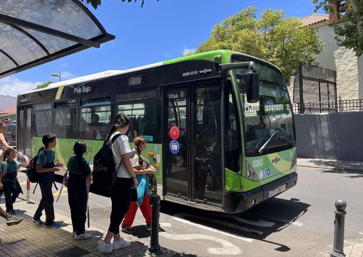 El uso del transporte urbano en autobus crece un 21 en septiembre