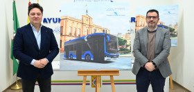 Linares promueve la renovacion de la flota con autobuses electricos