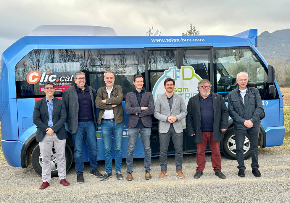 El clic cat transporta 42500 viajeros en las comarcas de girona desde 2019