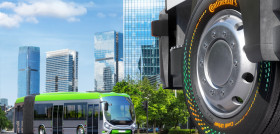 El neumatico para autobus conti urban es ya un neumatico inteligente