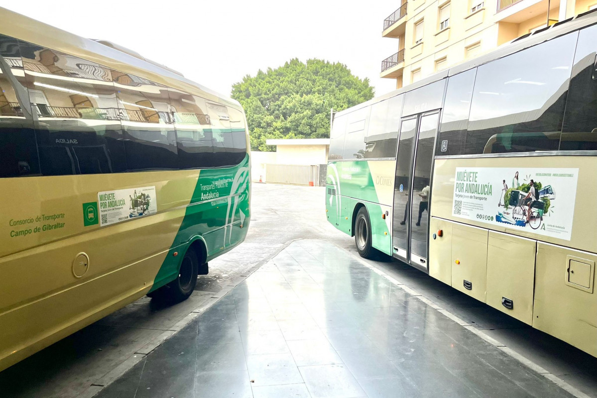 El campo de gibraltar implantara un servicio de autobuses brt
