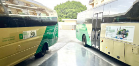El campo de gibraltar implantara un servicio de autobuses brt