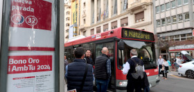 La demanda de la emt de valencia al centro crece un 12 en su primer dia