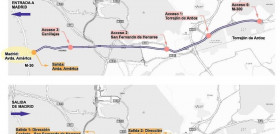 Transportes adjudica las obras para implantar el carril bus vao en la a2
