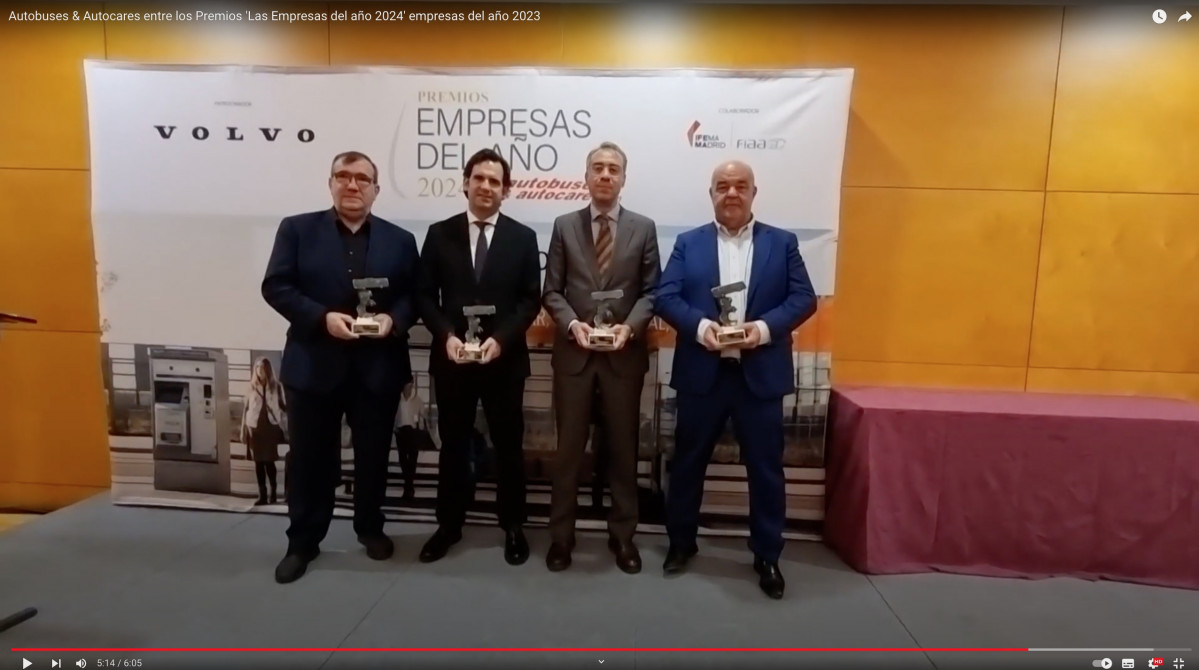 La ceremonia de entrega de los premios las empresas del ano ya tiene video