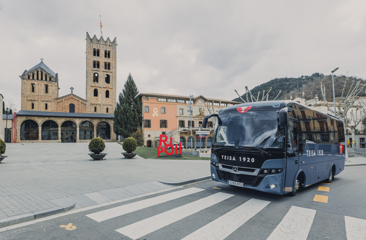 Teisa mejora la comunicacion entre ripoll olot y girona