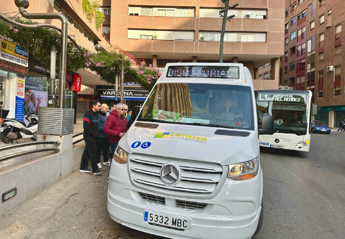 El uso del autobus urbano crece en lorca mas de un 40 en 2023