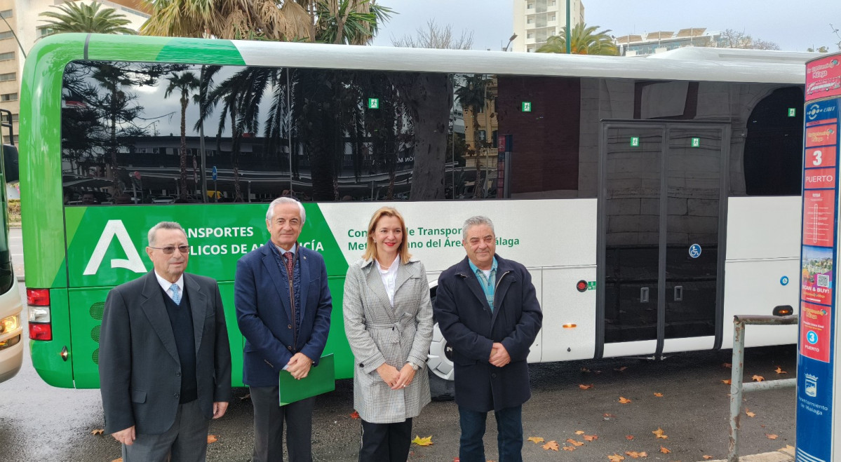 El grupo rios renueva dos autobuses para el consorcio de malaga