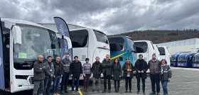 Sunsundegui recibe la visita de parlamentarios de navarra