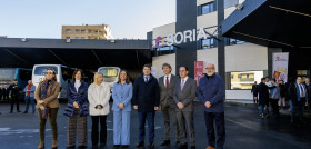 Soria inaugura la nueva estacion de autobuses