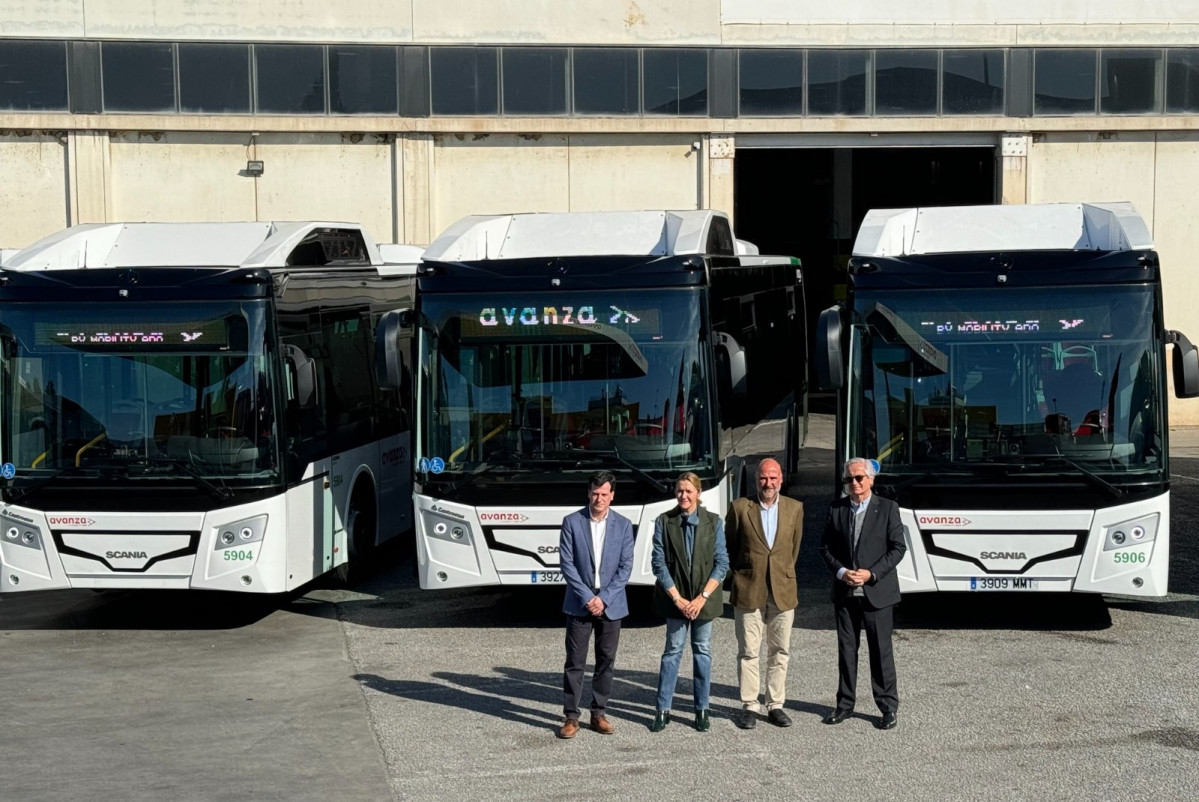 Avanza suma siete nuevos autobuses hibridos al consorcio de malaga