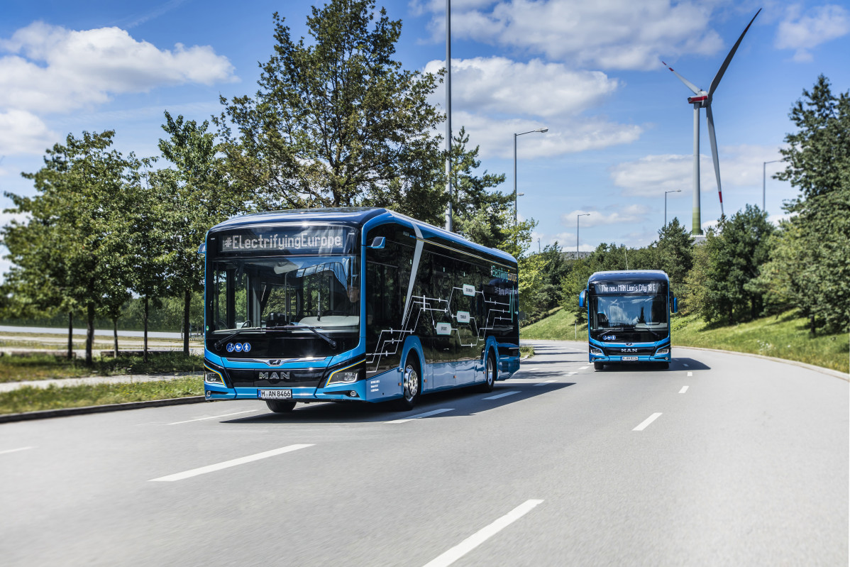 Man logra el liderato del mercado europeo de autobuses electricos