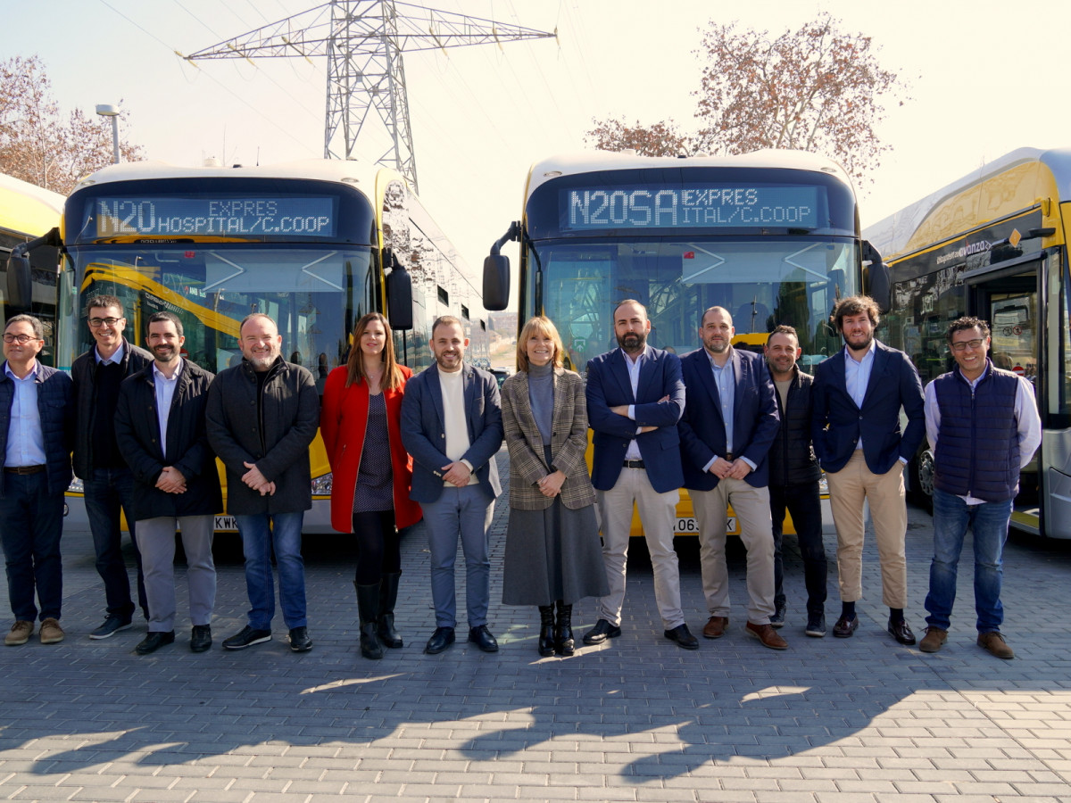 El amb y sant boi presentan mejoras en el bus metropolitano